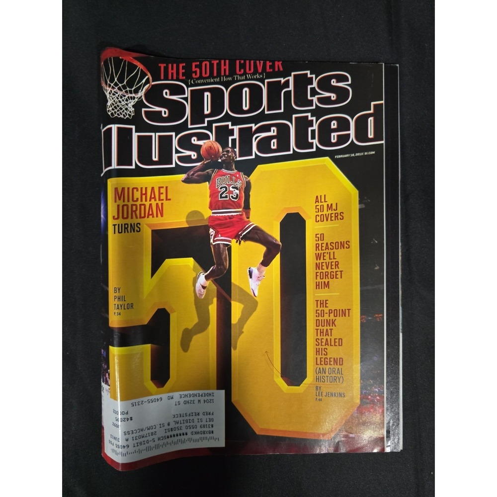 Lot Of 2 Sports Illustrated February 18, 2013 Michael Jordan Turns 50